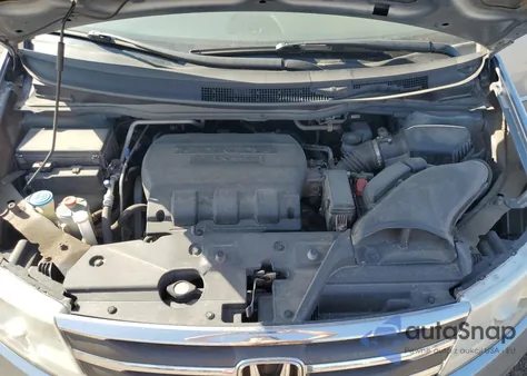 2012 Honda Odyssey Touring from USA, damaged, VIN 5FNRL5H92CB112562